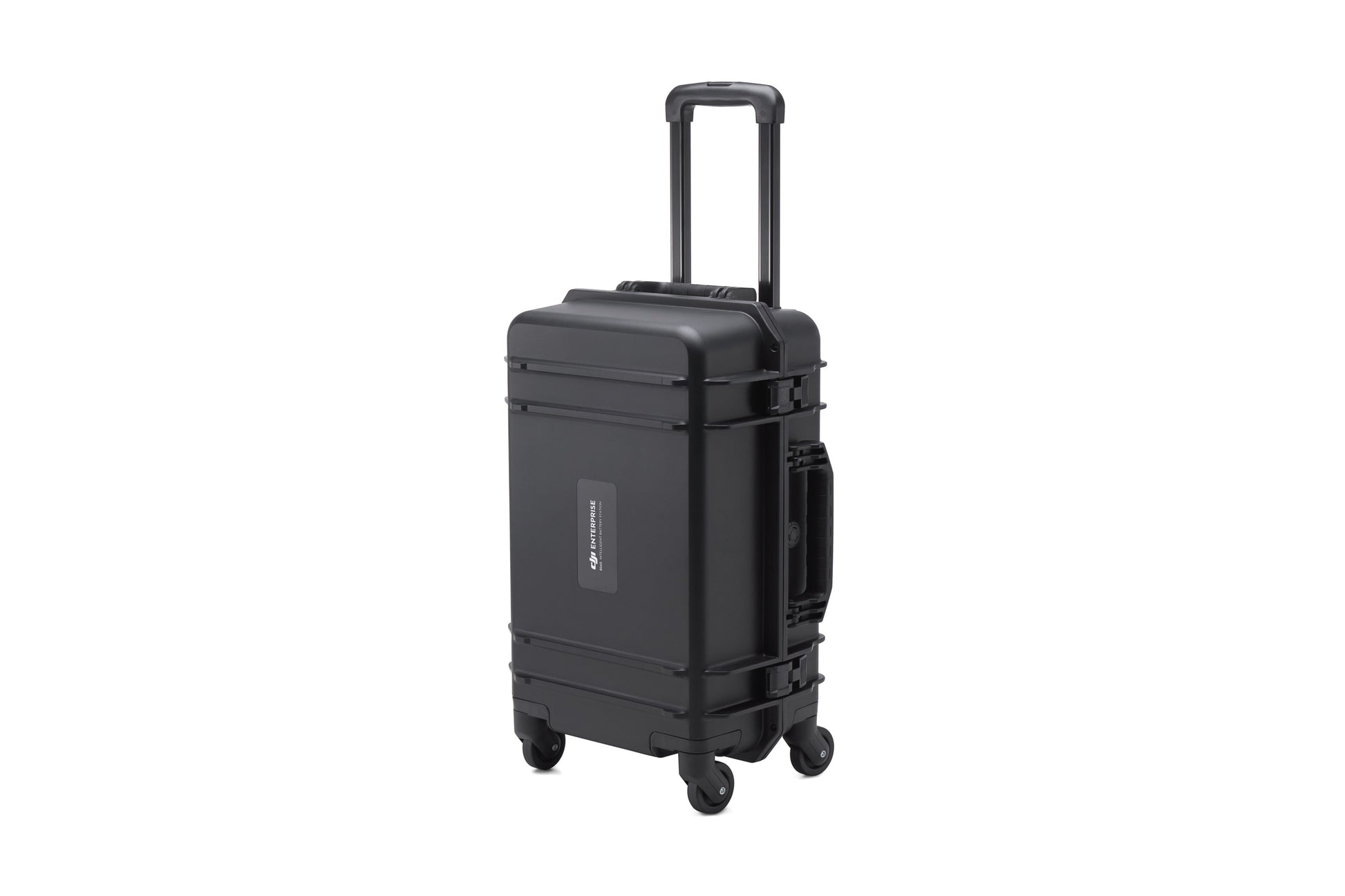 DJI BS65 battery station in rolling case with extended handle for easy transport
