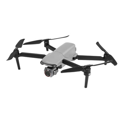 Front angled view of Autel EVO Lite 6K Pro drone in mid-flight with extended propellers