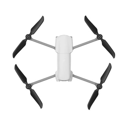 Top-down view of white Autel EVO Lite drone with propellers fully extended