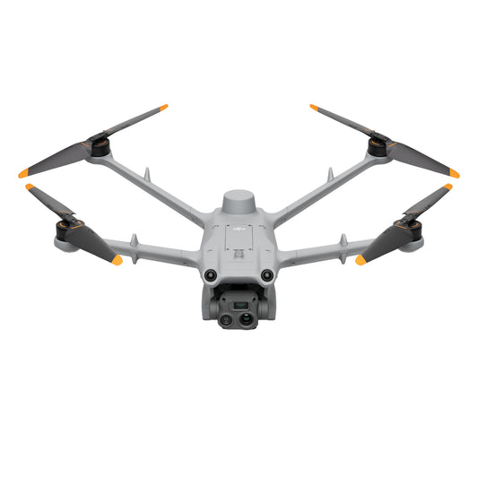 Front view of DJI Matrice 3TD drone with extended propellers
