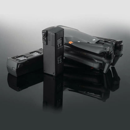 DJI Mavic 3 intelligent flight battery charging in vertical dock