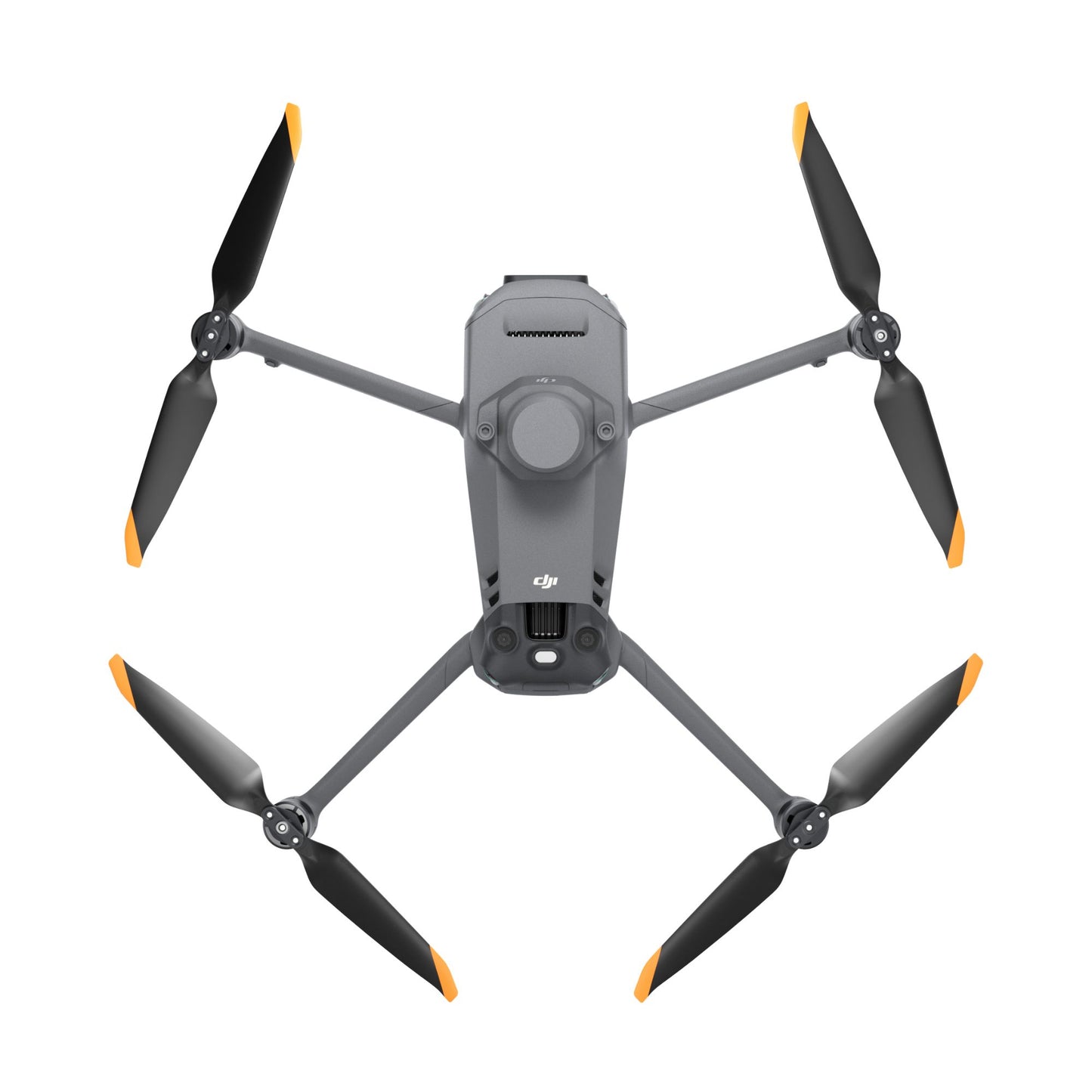 Top view of DJI Mavic 3 Multispectral drone for precision mapping and surveying