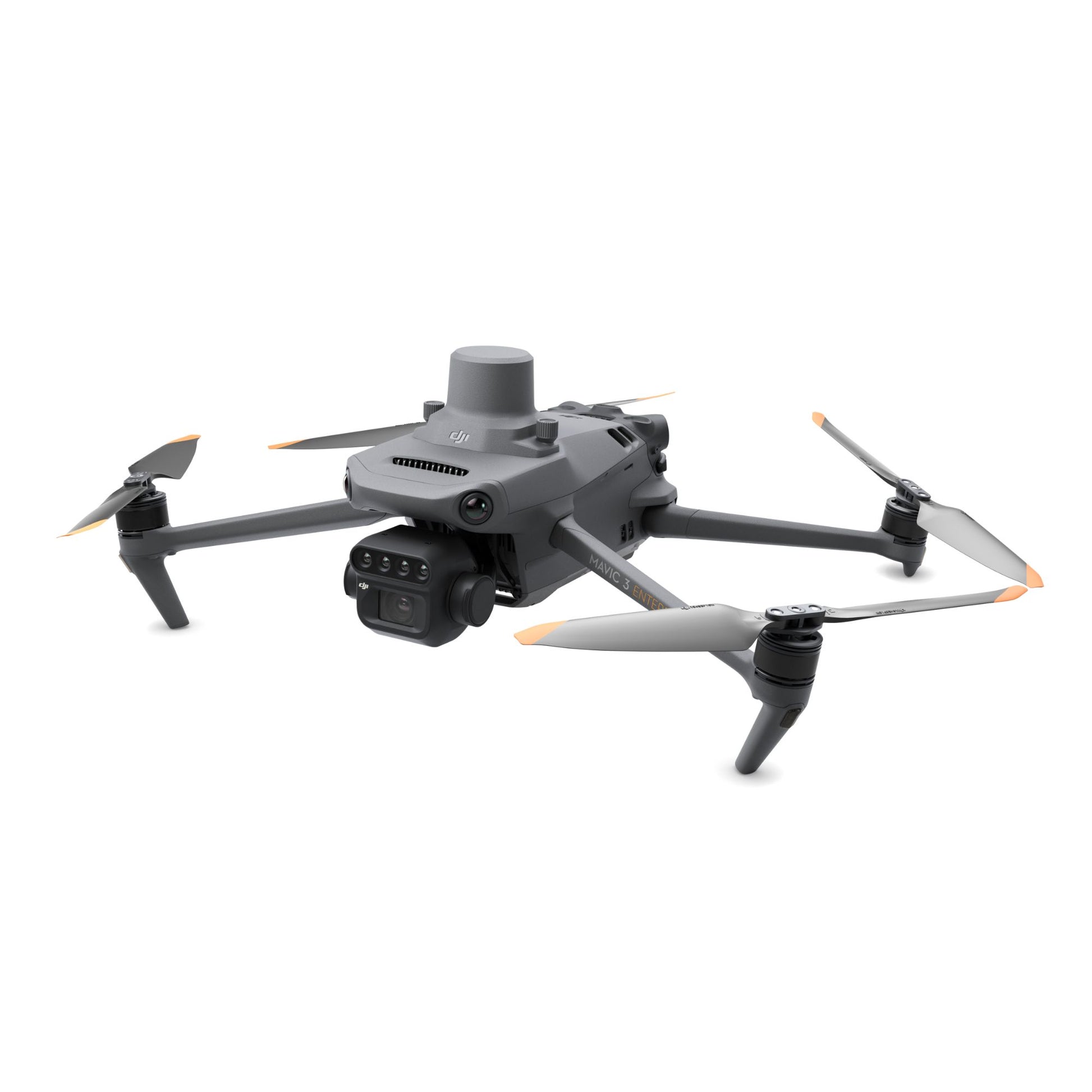 Angled view of the DJI Mavic 3M Multispectral unfolded