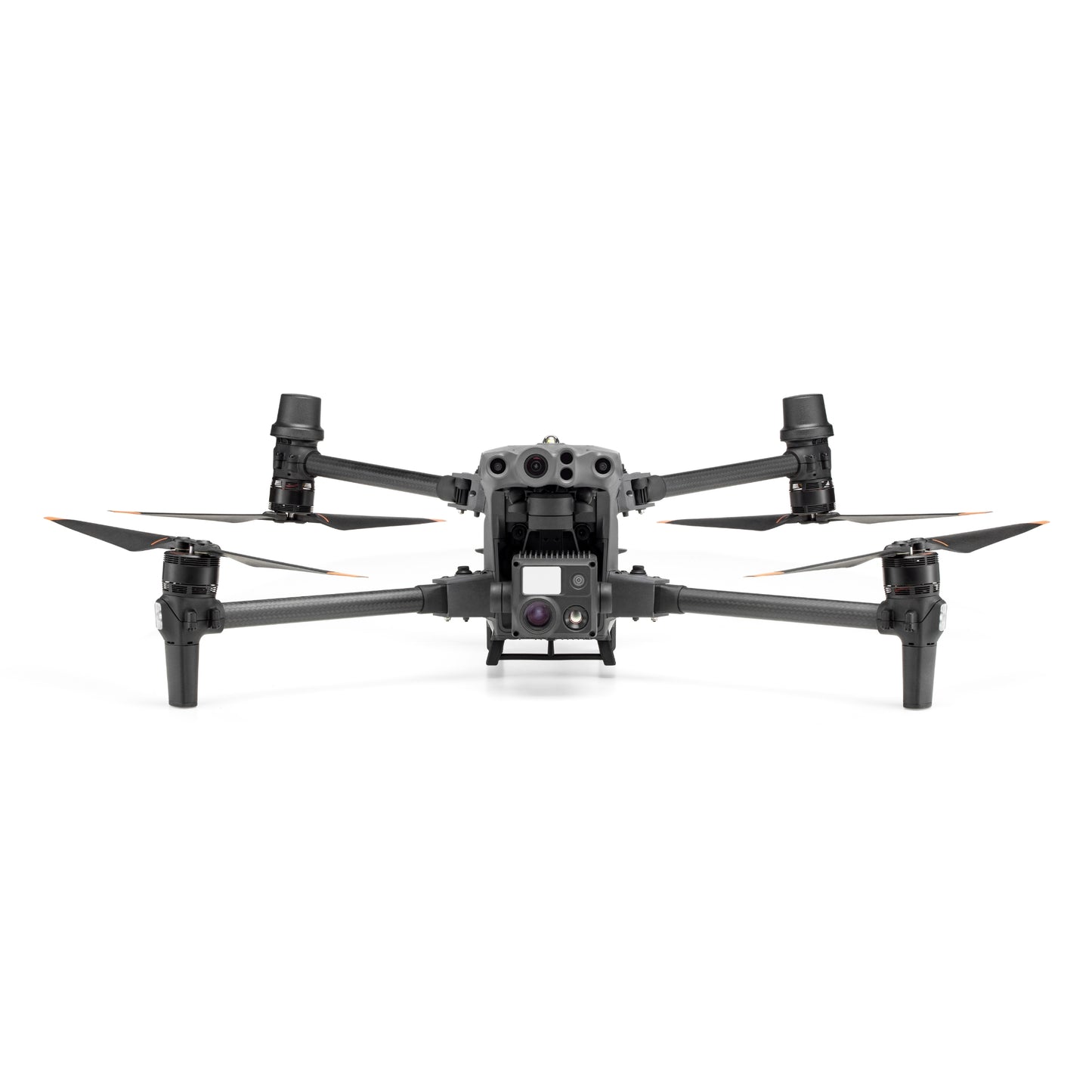 Front view of DJI Matrice 30T Thermal drone equipped with advanced thermal imaging camera