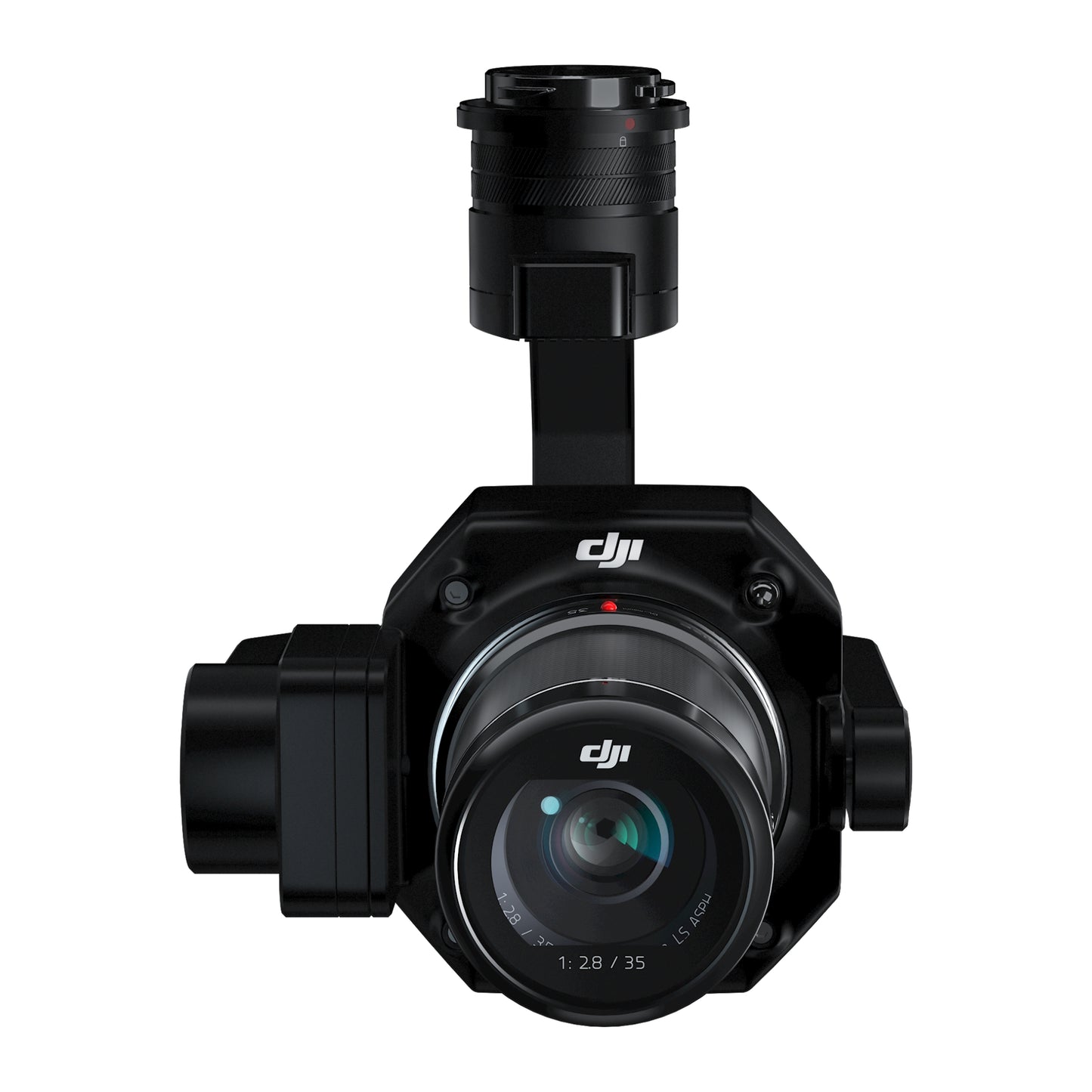 Front view of DJI Zenmuse P1 camera with advanced lens and sensor system
