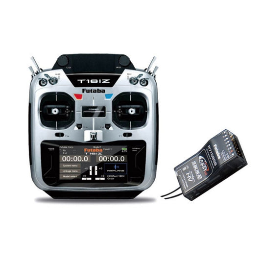 Futaba 16IZA 18-CH 2.4GHz FASSTest Airplane Transmitter with R7108SB Receiver