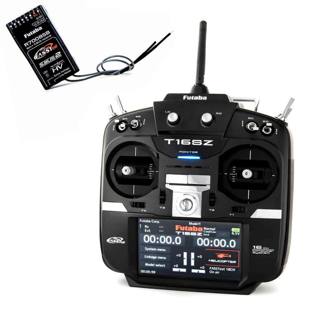 Futaba 16SZ H-R7008SB 16-Channel Heli System