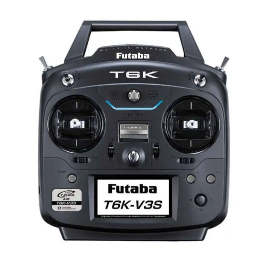 Futaba 6K-V3S 8-CH 2.4GHz S-FHSS/T-FHSS Airplane Transmitter with R3008SB Receiver