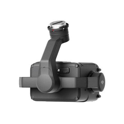 Side view of DJI Zenmuse H30 camera with gimbal and sensor system
