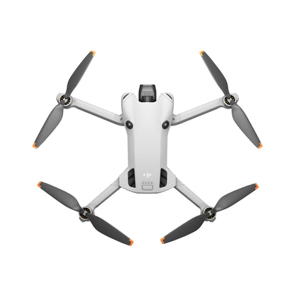 Top view of DJI Mini 4 Pro drone with extended propellers
